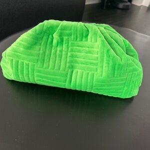 Neon green clutch brand new